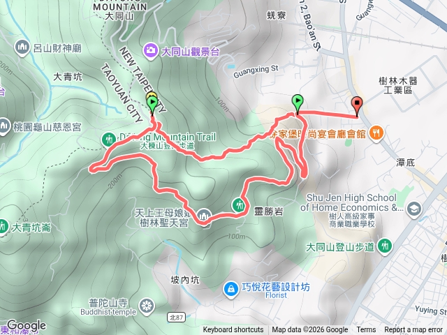 大同山跑步