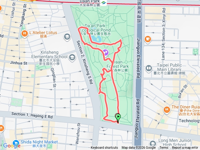 111416004周冠毅
大安森林公園