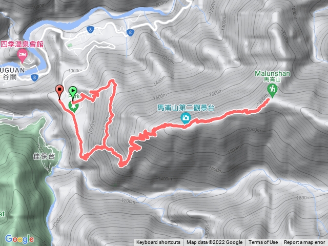 馬崙山 斯可巴上 八壯士下