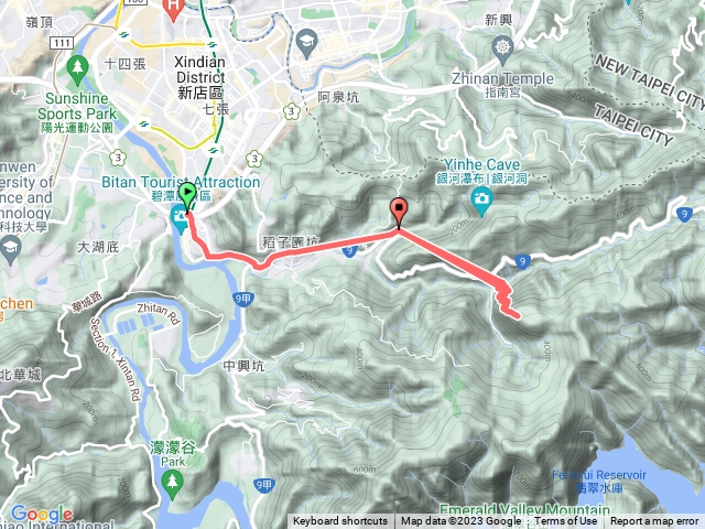 雞心尖山去回同點