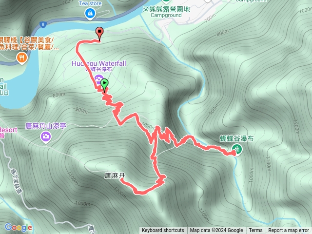 唐麻丹山+蝴蝶谷（松鶴登山口