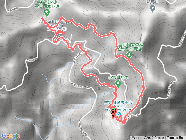 大雪山木馬道接小神木步道