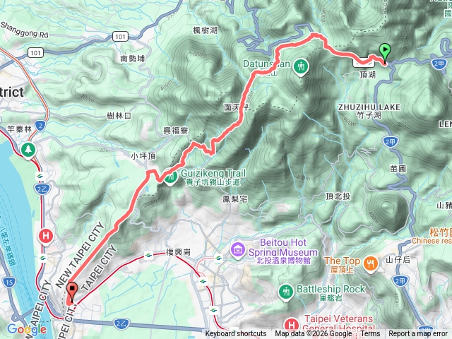 台北大縱走第一段