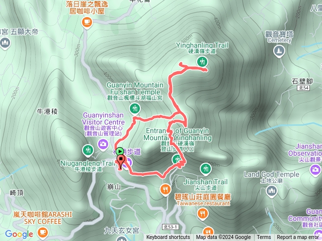 登山口上硬漢嶺預覽圖