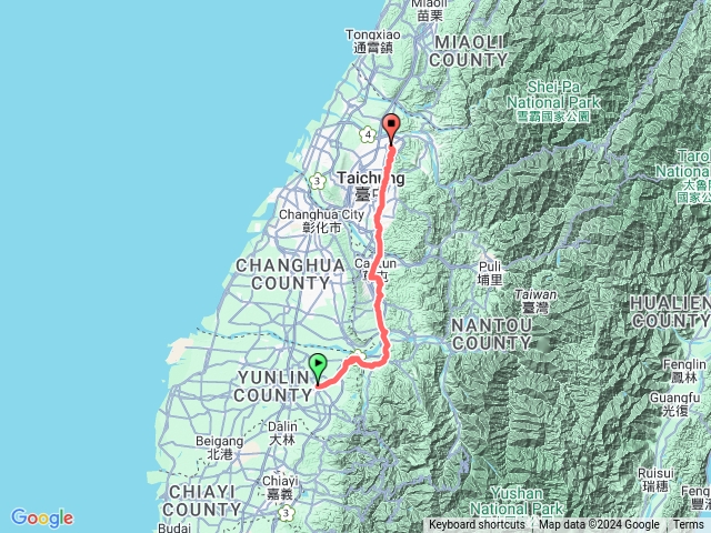 1131230-浪漫台三線之(雲林斗六至台中豐原)