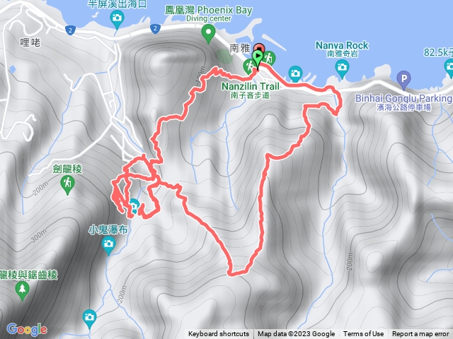 20230501小錐麓、大小鬼瀑布、香巴拉隧道、保羅尖、黃金七稜（鐵牛）