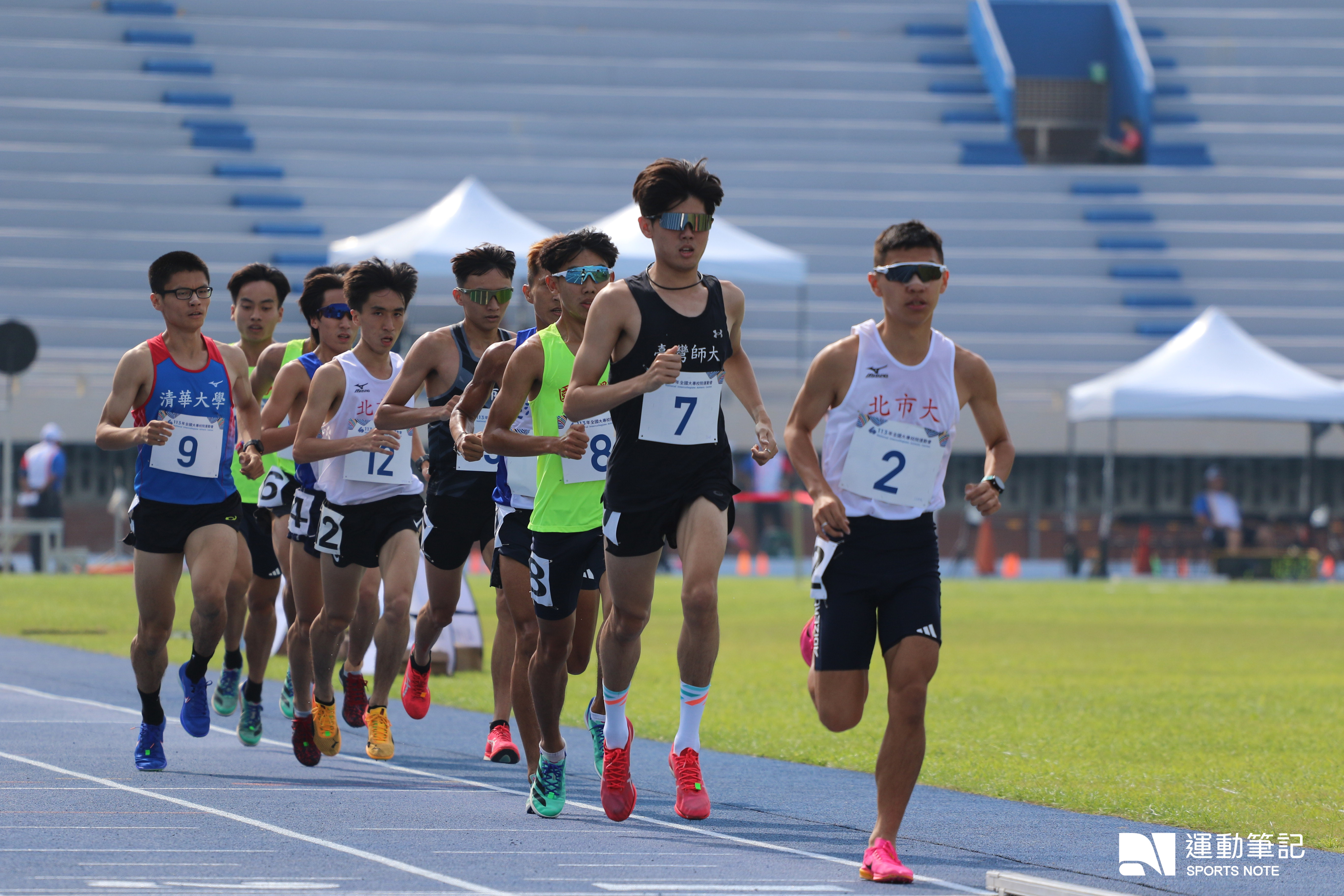 【全大運】全大運首金入袋!徐立紘 公開男 5000 公尺奪冠 黃柏憲 周鴻宇 分居二、三名