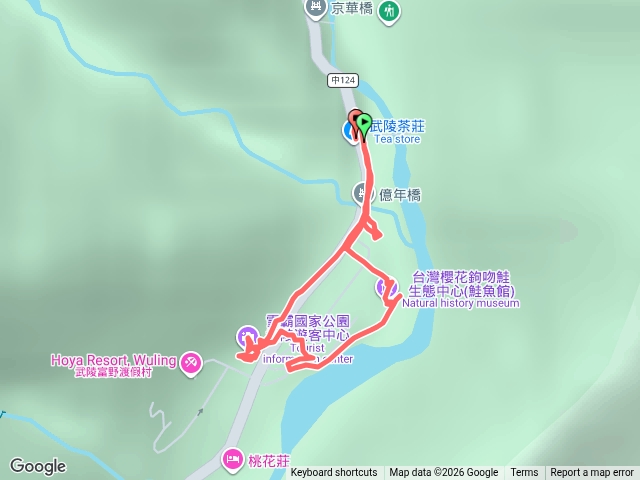 2026.7.26.武陵農場.南谷茶莊.沿溪步道健行