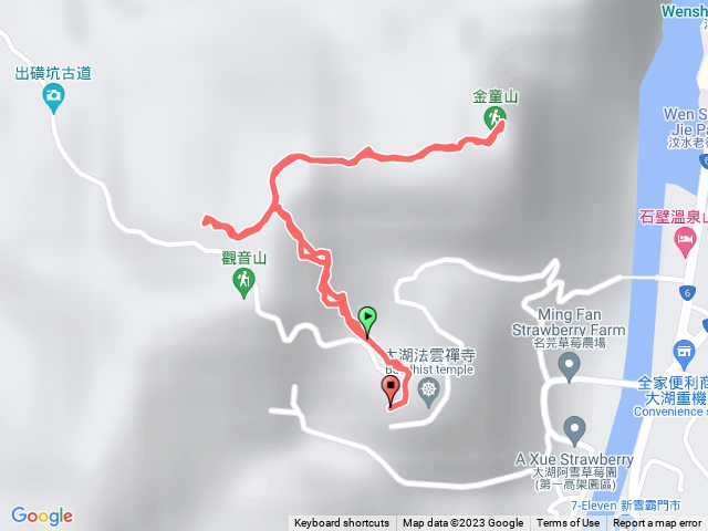 出雲古道法雲寺金童山