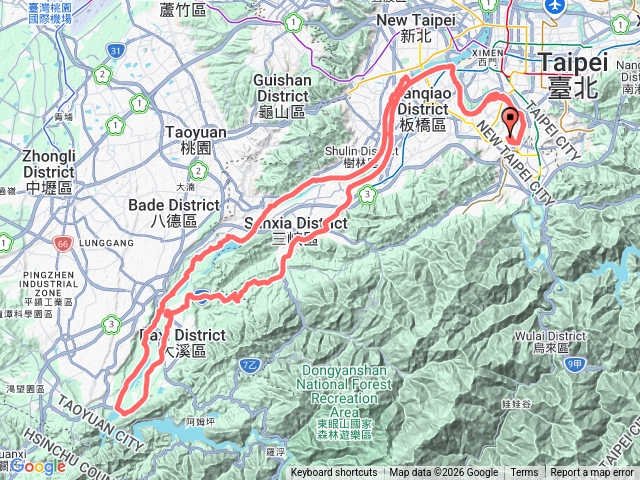 中和-石門水庫自行車O型預覽圖