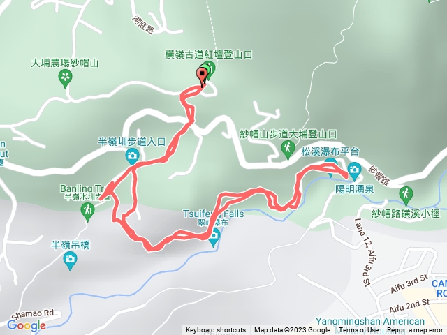 松溪瀑布半嶺步道