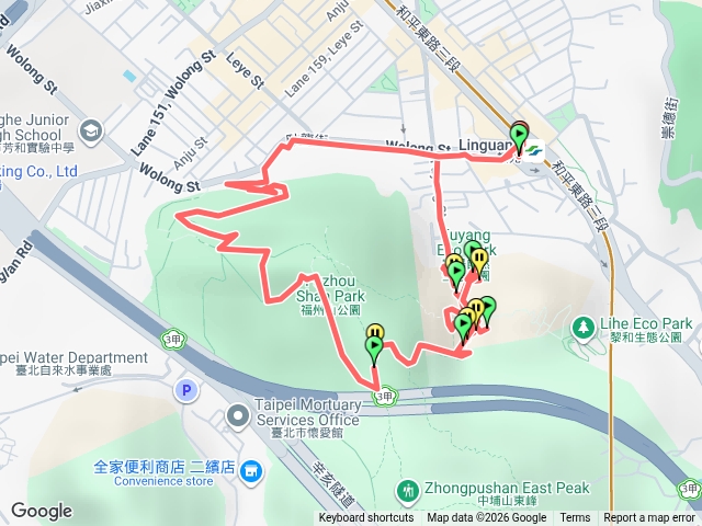富陽自然生態步道 與 福州山公園預覽圖