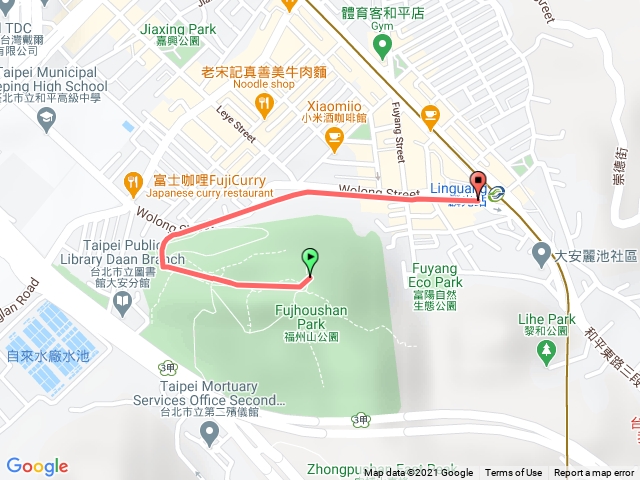 福州山往麟光站