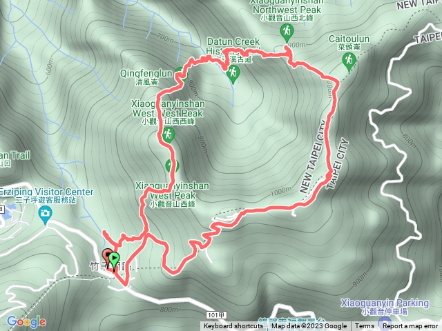 小觀音山大O環狀路線