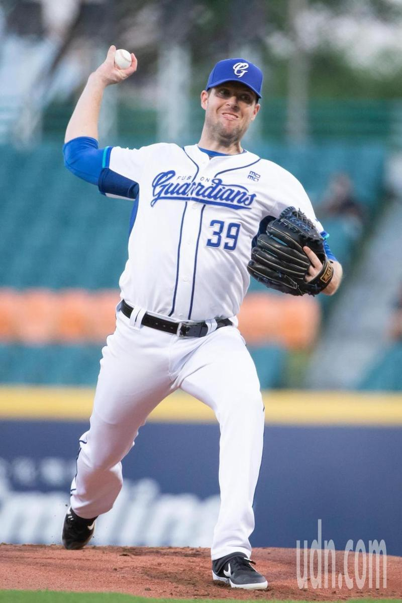 富邦悍將先發投手羅力。 聯合報系資料照片／記者季相儒攝影