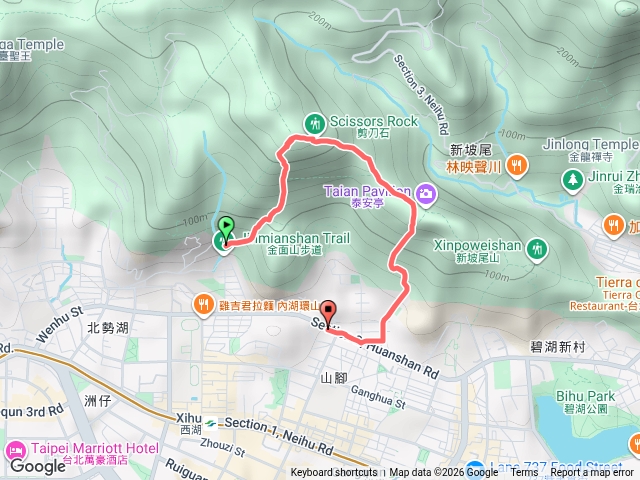 金面山A進B出