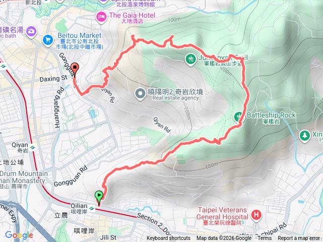 奇岩至丹鳳山縱走預覽圖