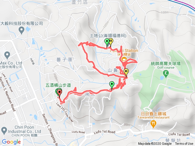 五酒桶山O型環走