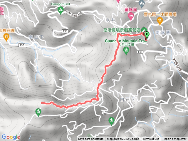 關刀山出關古道聖關段（新美休閒農場旁登山口進入）