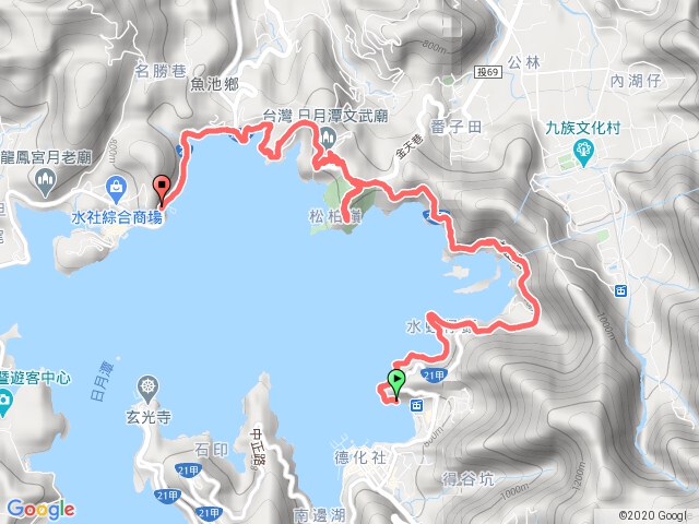 日月潭環湖步道