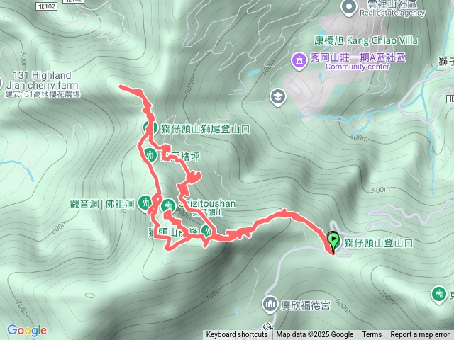 獅仔頭山走粽串尖
