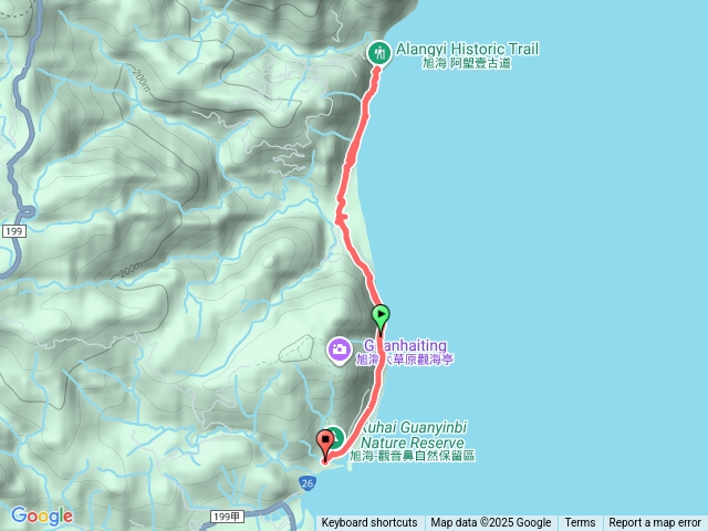 阿朗壹古道南半程預覽圖