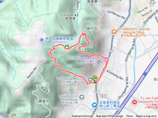 頂泰山巖崎頭步道清風亭步道義學坑步道
