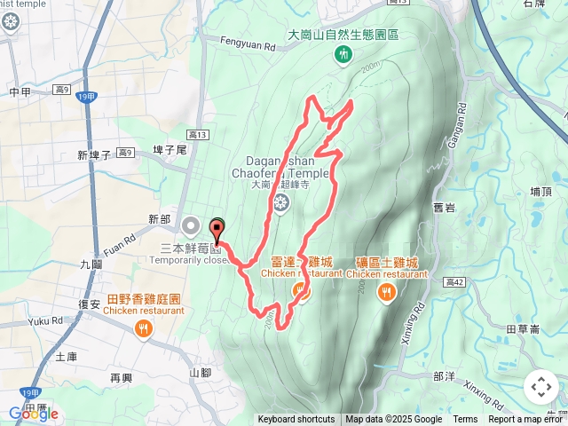 高雄大岡山（小百岳74）夜爬