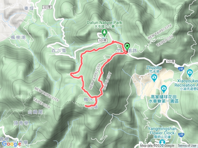 大屯山主峰加南峰