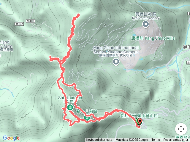 獅仔頭山粽串尖大丘田山