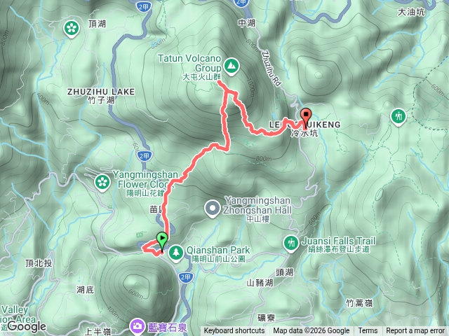 1150719-苗圃-七星山主峰-七星山東峰-冷水坑預覽圖