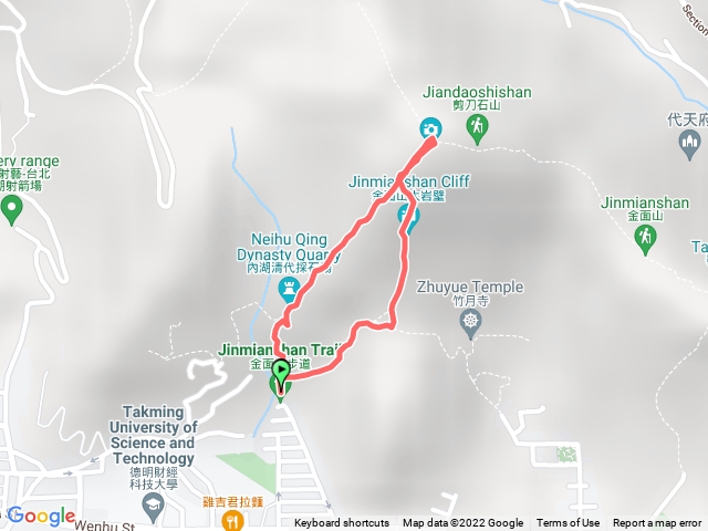 金面山步道