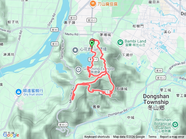 2026/03/12獅王小徑-茅中亭-香格里拉-大陂丘山-茅埔城步道8型繞