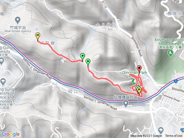 新莊青年公園步道20210124