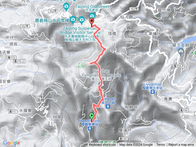 奉天岩到大龍頂