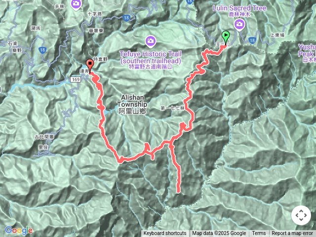 2025 0403-0405 霞山 - 南霞山 - 雞子山 - 脈脈山 & 北峰 - 東草山（活水源）