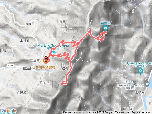 梅嶺 梅峰古道 竹子尖 獵鷹尖一線天