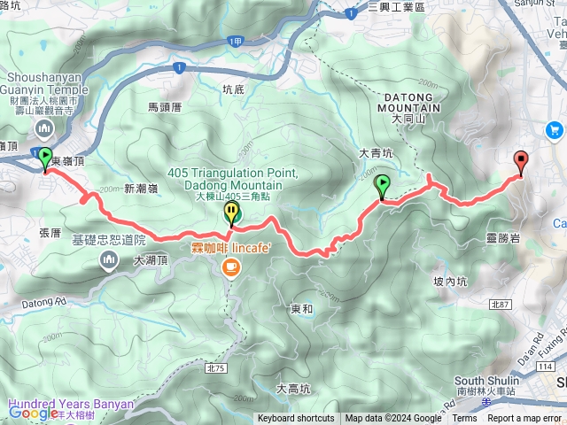 龜山壽山巖-大棟山-青龍嶺-樹林保安街預覽圖