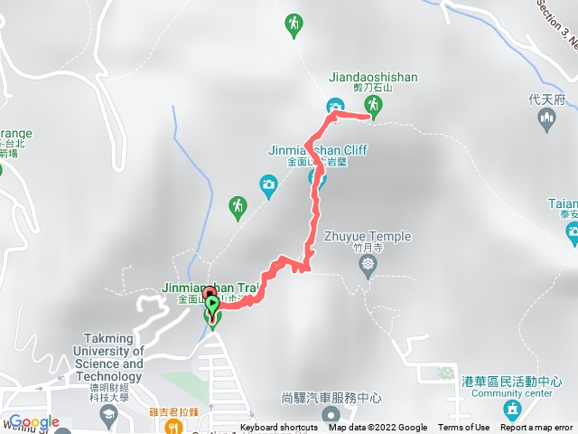 內湖金面山