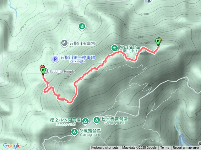 五指山，竹林禪寺-拇指-小拇指