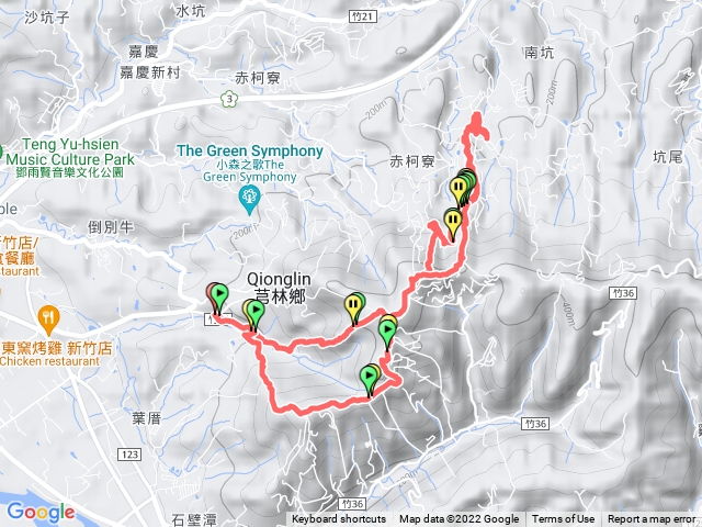 新竹 飛鳳山-中坑山大板根-飛鳳園