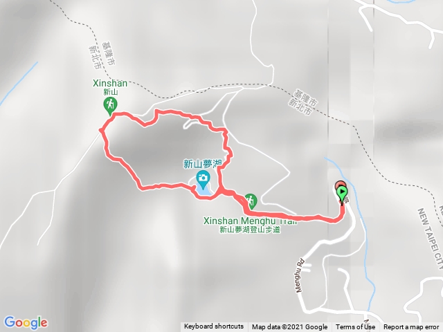 新山夢湖登山步道
