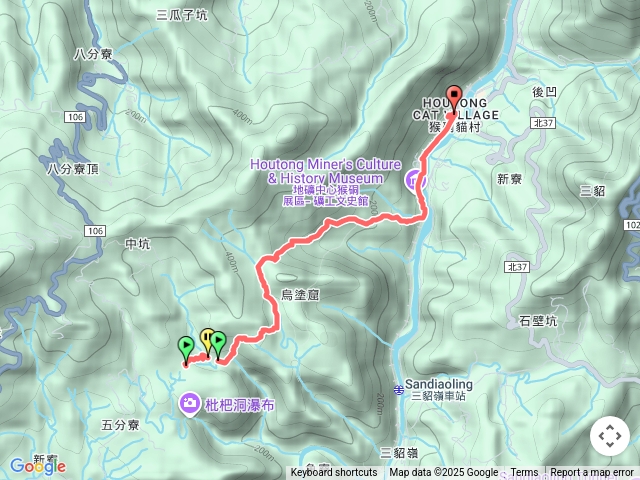 三貂嶺越嶺侯硐