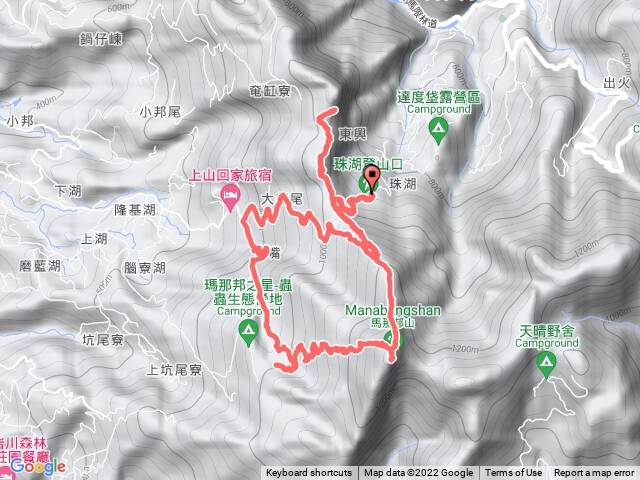 2022.12.28.珠湖➡️細道邦山➡️馬那邦山➡️天然湖➡️上湖➡️珠湖