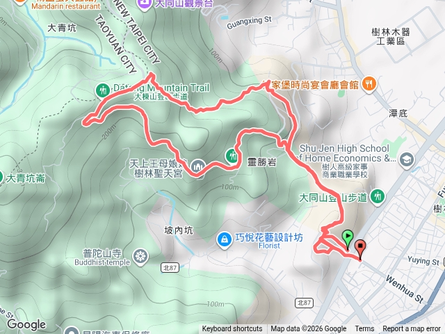 樹林大同山青龍嶺
