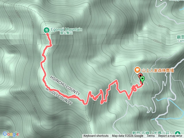 鵝公髻山（山上人家）