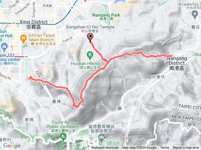九五峰三進三出