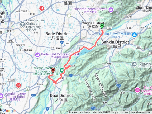 鶯歌到大溪健走
