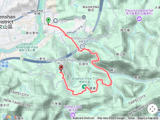 【任務一】2025臺北大縱走臺北大縱走第七段：世界山莊至飛龍步道政大後山202503021054