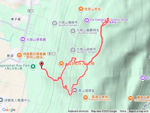 大崗山步道預覽圖
